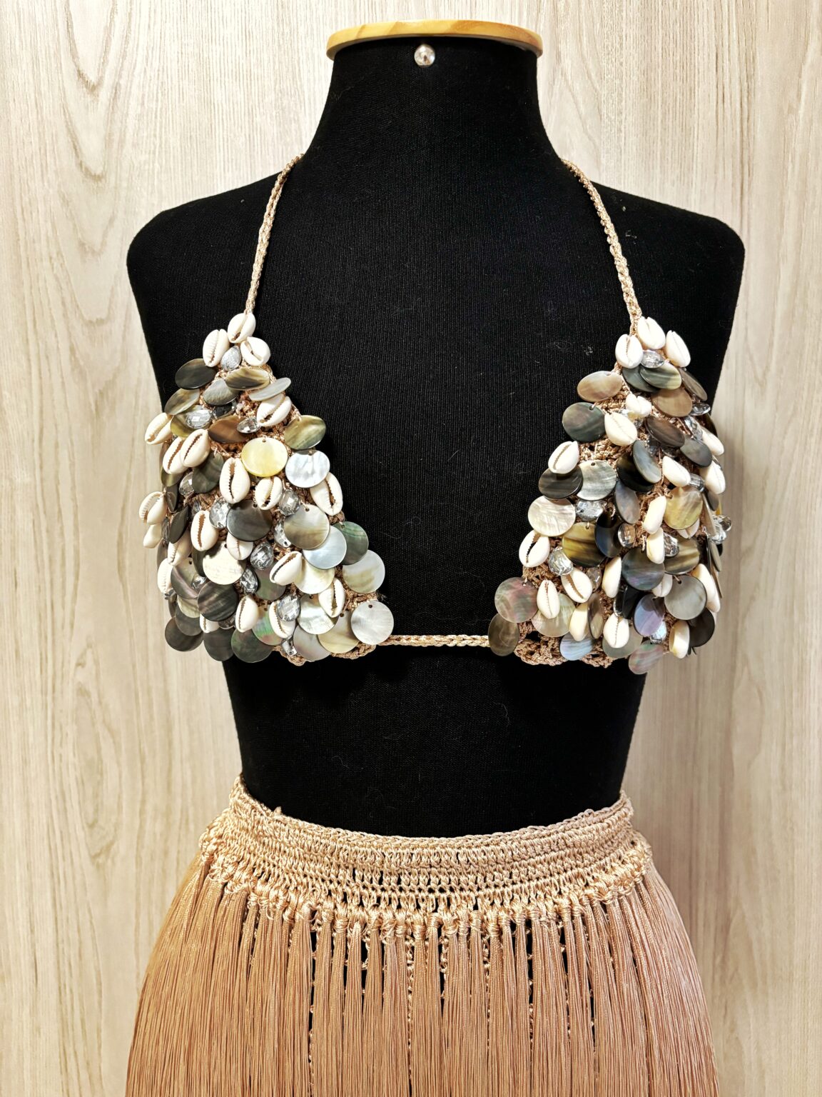 Cropped em Crochet Trancoso