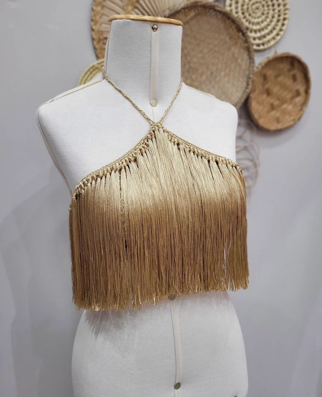 Cropped em Crochet Luxury