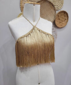 Cropped em Crochet Luxury