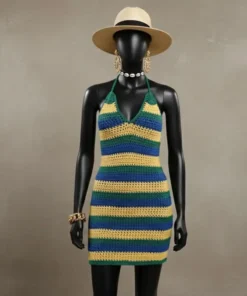 Alternative view of Vestido em Crochet Brasilidades