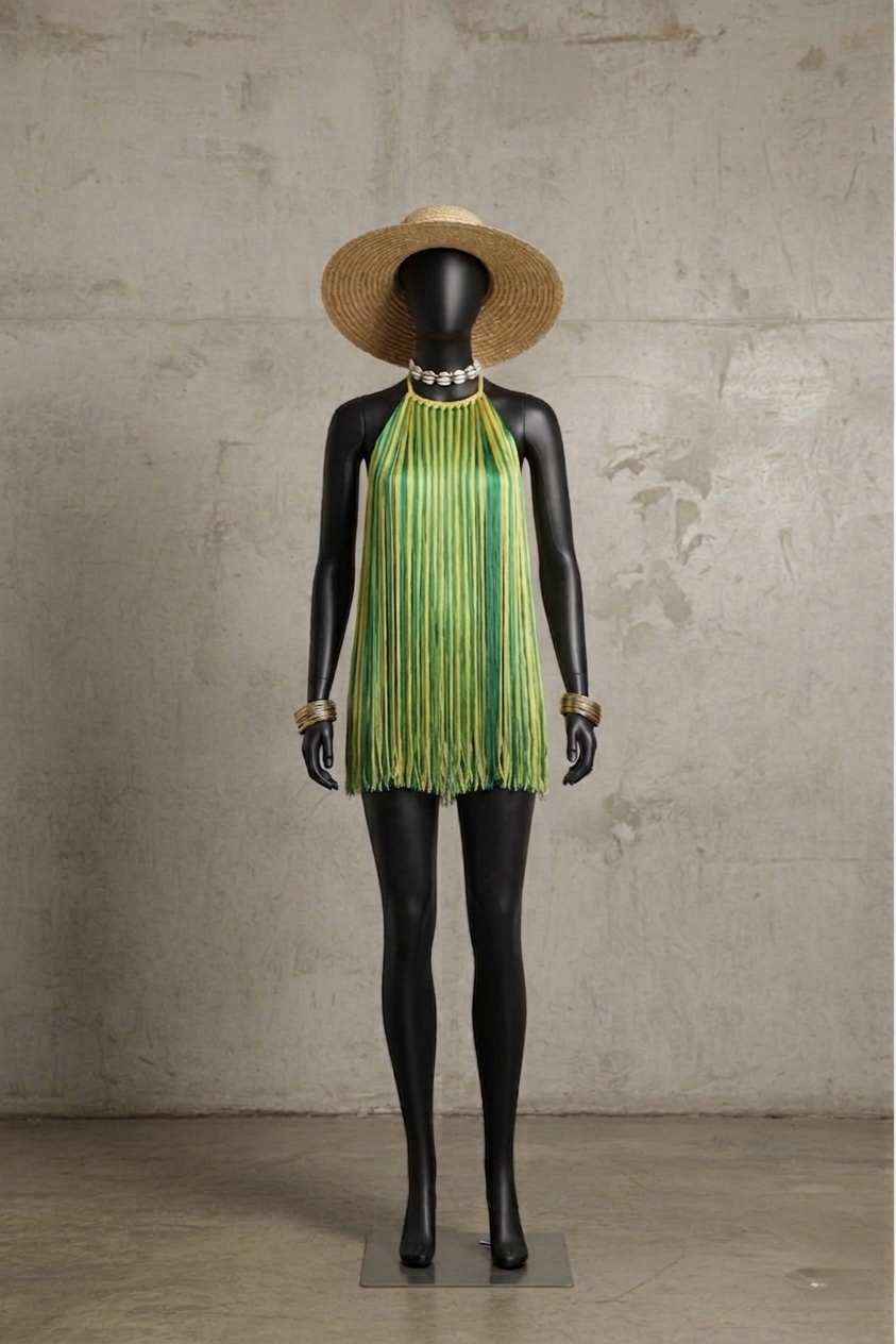 Vestido em Seda Hexa - Imagem 3