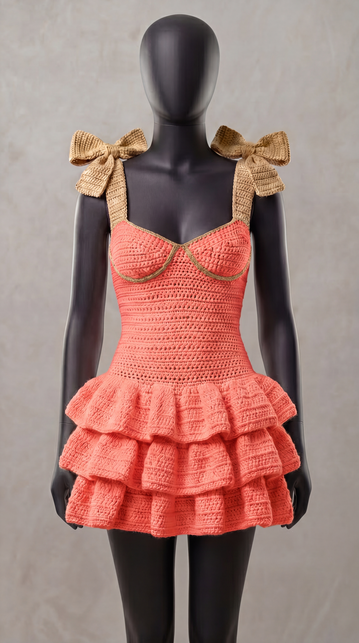 Vestido em Crochet Amalfi (Cores)