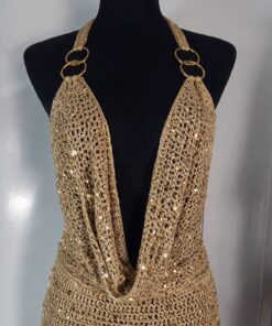 Alternative view of Vestido em Crochet Party